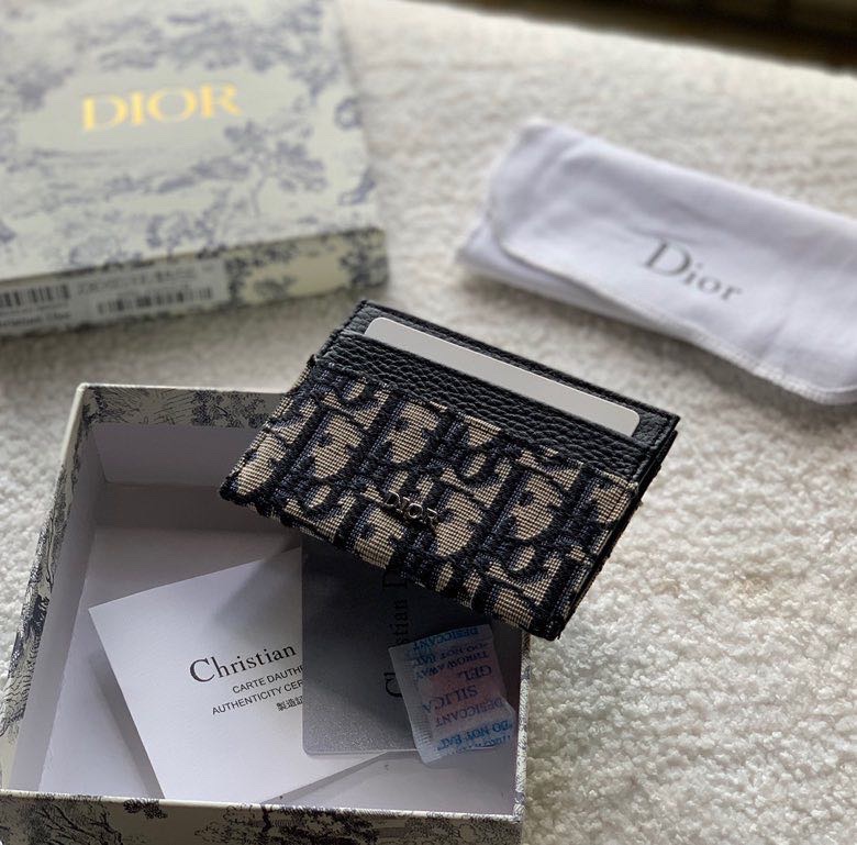 Dior Oblique 12.5x8.5cm YG