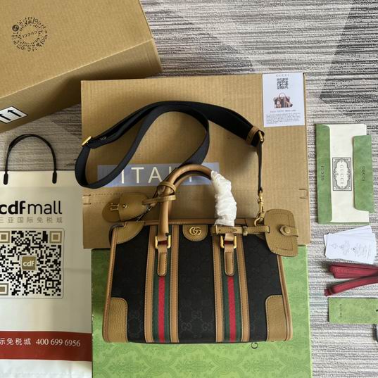 Gucci 715772��Ƥ-�ڷ���27x18x14cm CN