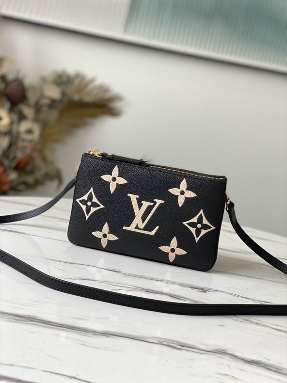 Double Zip Pochette M80084 20x12.5x3 cm gf